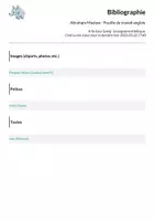 Aperçu - Feuilles d'exercices - Abraham Maslow - Feuille de travail anglais - Page 1