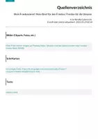 Vorschau - Arbeitsblätter - Mein Friedensbrief: Mein Brief für den Frieden/ Frieden für die Ukraine - kostenlos - Seite 2