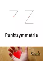 Vorschau - Arbeitsblätter - Punktsymmetrie – Punktsymmetrische Figuren zeichnen - Deckblatt