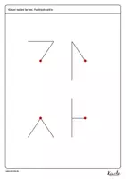 Vorschau - Arbeitsblätter - Punktsymmetrie – Punktsymmetrische Figuren zeichnen - Seite 1