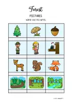 Vorschau - Arbeitsblätter - Forest Bundle - Englisch (Klasse 3 bis 6) - Seite 3