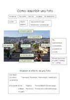 Vorschau - Arbeitsblätter - Cómo describir una foto - Seite 1