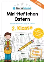 Vorschau - Arbeitsblätter - Mini-Heftchen: Ostern - 2. Klasse 25 (Arbeitsblätter) - Deckblatt