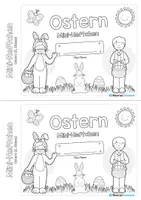 Vorschau - Arbeitsblätter - Mini-Heftchen: Ostern - 2. Klasse 25 (Arbeitsblätter) - Seite 1