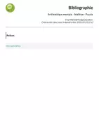 Aperçu - Jeux - Arithmétique mentale - Addition - Puzzle - Page 1