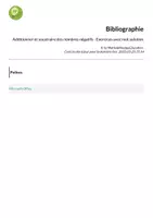 Aperçu - Feuilles d'exercices - Additionner et soustraire des nombres négatifs - Exercices avec mot solution - Page 2