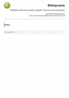Aperçu - Feuilles d'exercices - Multiplier er diviser les nombres négatifs - Exercices avec mot solution - Page 2