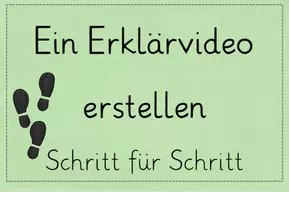 Vorschau - Präsentationen/Tafelbilder - Erklärvideo - Ablauf: Schritt für Schritt (Tafelmaterial) - Seite 1