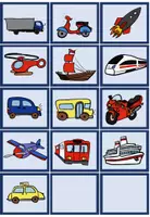 Vorschau - Spiele - Traffic: 13 Vokabelkärtchen zum Schreiben, Sprechen & Üben - Seite 1