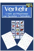 Vorschau - Arbeitsblätter - Materialpaket - Verkehr (DaZ/DaF/VKL) - Deckblatt