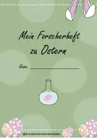 Vorschau - Experimente - Forscherheft zu Ostern PDF - Deckblatt