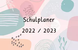 Vorschau - Lehrpläne/Lehrermaterial - digitaler Lehrerkalender Schuljahr 22/23 - Deckblatt