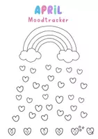 Vorschau - Anderer Materialtyp - 🌈April Moodtracker 🌦 - Seite 1