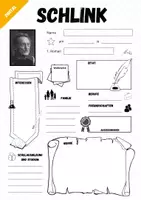 Vorschau - Arbeitsblätter - Bernhard Schlink - Steckbrief - Seite 2