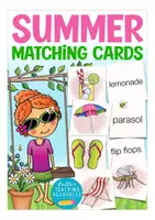 Vista previa - Unidades / Secuencias / Situaciones de Aprendizaje - summer matching cards English game / juego Inglés - Portada