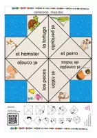 Aperçu - Feuilles d'exercices - MASCOTAS / animales Español / Espagnol BUNDLE - Page 3