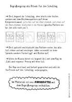 Vorschau - Arbeitsblätter - Begrüßungsrap, Begrüßung Grundschule, Ritual Schulalltag - Seite 1