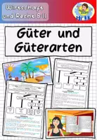 Vorschau - Stundenentwürfe - Güter und Güterarten Wirtschaft und Recht 8 II Lehrplan Plus - Deckblatt