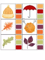 Aperçu - Jeux - CAP COULEUR AUTOMNE - Page 1