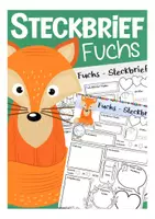 Aperçu - Apprentissages en autonomie - FUCHS Steckbrief deutsch / allemand Biologie / bilingualer Unterricht - Page de couverture