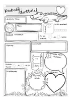 Aperçu - Apprentissages en autonomie - KROKODIL Steckbrief deutsch / allemand Biologie / bilingualer Unterricht - Page 2