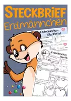 Aperçu - Apprentissages en autonomie - ERDMÄNNCHEN Steckbrief deutsch / allemand Biologie / bilingualer Unterricht - Page de couverture