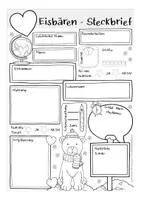 Aperçu - Apprentissages en autonomie - EISBÄR Steckbrief deutsch / allemand Biologie / bilingualer Unterricht - Page 2