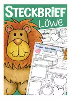 Aperçu - Apprentissages en autonomie - LÖWE Steckbrief deutsch / allemand Biologie / bilingualer Unterricht - Page de couverture