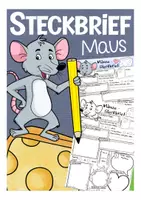 Aperçu - Feuilles d'exercices - MAUS Steckbrief deutsch / allemand Biologie / bilingualer Unterricht - Page de couverture