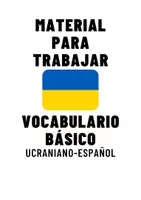 Vista previa - Juegos / Gamificación - Vocabulario Ucraniano: nivel básico - Portada