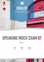 Vorschau - Präsentationen/Tafelbilder - Speaking Mock Exam (Klasse 7) - 07 - Deckblatt