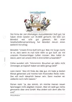 Vorschau - Arbeitsblätter - GmbH (3) - Unternehmensform (4+1 Abs + Einstieg + Lösungen) - Deckblatt