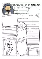 Aperçu - Apprentissages en autonomie - Henri Matisse Steckbrief Kunst Deutsch / Allemand - Page 2