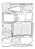 Aperçu - Apprentissages en autonomie - Leonardo da Vinci Steckbrief Kunst Deutsch / Allemand - Page 3