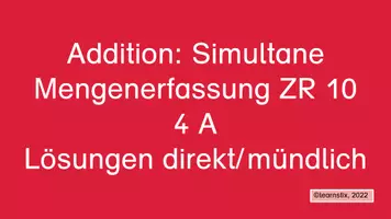 Vorschau - Arbeitsblätter - M | Kl 1 | ZR10 | Simultane Mengenerfassung mit Additionsaufgaben - Seite 1