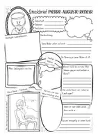 Aperçu - Apprentissages en autonomie - Pierre - Auguste Renoir Steckbrief Kunst Deutsch / Allemand - Page 3