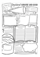 Aperçu - Apprentissages en autonomie - Vicent van Gogh Steckbrief Kunst Deutsch / Allemand - Page 3