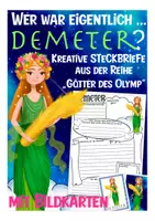 Aperçu - Apprentissages en autonomie - Götter des Olymp Steckbriefe deutsch Geschichte / Religion / Allemand - Page 1