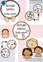 Vorschau - Spiele - Picture match: Body parts (3. Klasse) Playway - Deckblatt