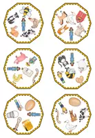 Vorschau - Spiele - Picture match: On the farm / farm animals (2. Klasse) Playway - Seite 1