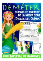 Aperçu - Apprentissages en autonomie - DEMÉTER currículo creativo ESPAÑOL / Espagnol - religión y historia (12 DIOSES DEL OLIMPO) - Page de couverture