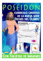 Aperçu - Apprentissages en autonomie - POSEIDÓN currículo creativo ESPAÑOL / Espagnol - religión y historia (12 DIOSES DEL OLIMPO) - Page de couverture