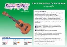Vorschau - Arbeitsblätter - Lied für die ukulele - La cucaracha - Deckblatt