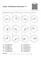 Aperçu - Préparation de séquence / Séquence complète - Kit pédagogique "Uhrzeit gemischt" pour les cours d'allemand - Page 2