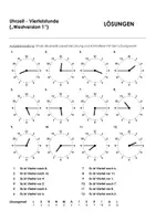 Aperçu - Préparation de séquence / Séquence complète - Kit pédagogique "Uhrzeit gemischt" pour les cours d'allemand - Page 3