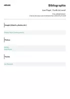 Aperçu - Feuilles d'exercices - Jean Piaget - Feuille de travail - Page 1
