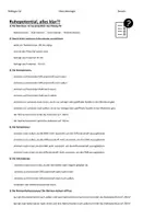 Vorschau - Arbeitsblätter - Ruhepotenzial, alles klar - Multiple Choice (Neurobiologie) - Seite 1