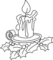 Aperçu - Matériel pour travaux manuels / dessin - Coloriages Bougies de Noël - Page 3