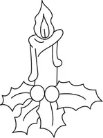 Aperçu - Matériel pour travaux manuels / dessin - Coloriages Bougies de Noël - Page 2