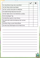 Aperçu - Feuilles d'exercices - Description de l'image triplement différenciée "Die Osterwiese" Allemand - Page 2